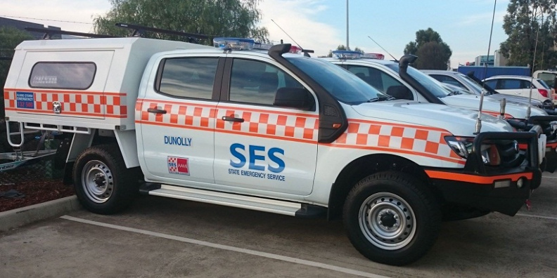 Vic SES Dunolly Vehicle - Photo by David E
