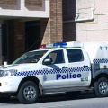 WA Police  Hilux Van (1)