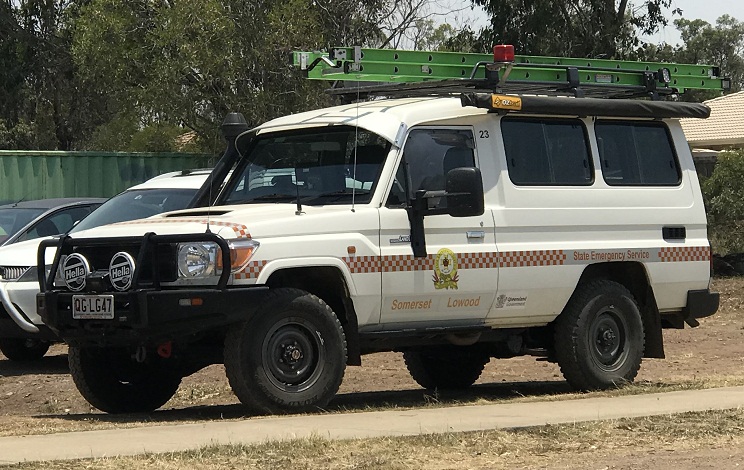 Qld SES - Somerset Lowood Vehicle - Photo by Aaron C.jpg